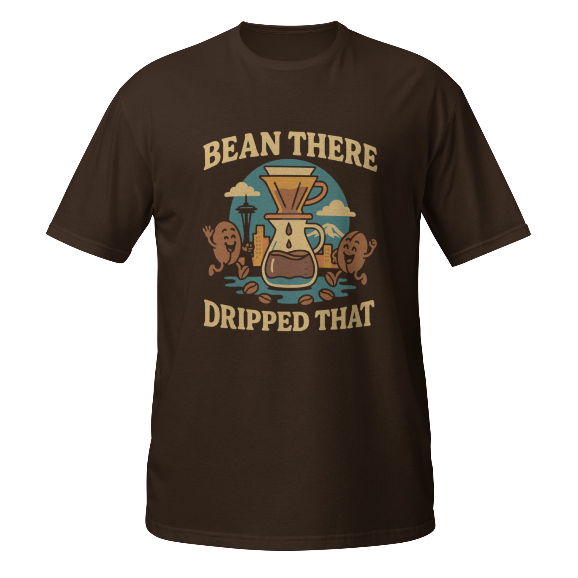 Dark chocolate Drip That t-shirt with rich espresso-themed design for coffee lovers in the PNW